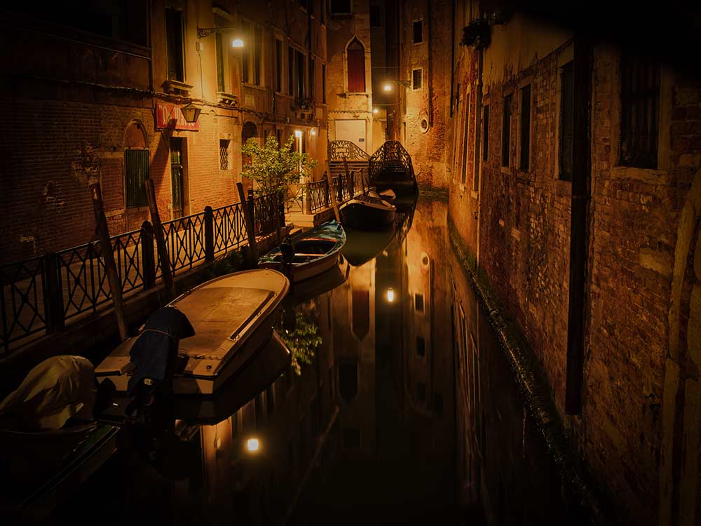 venice by night