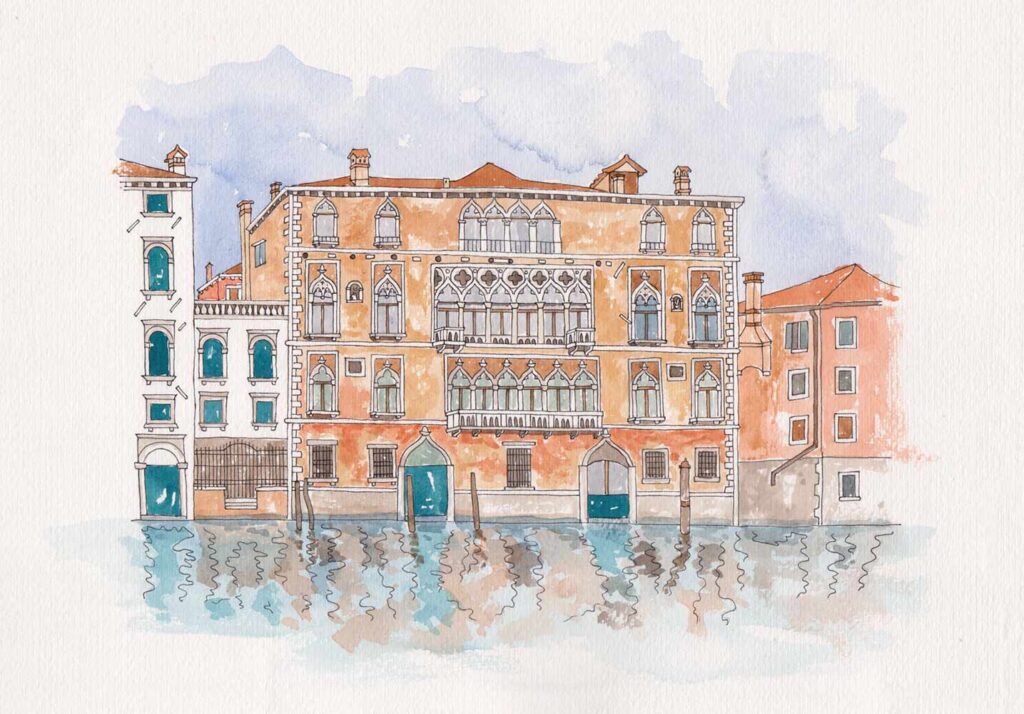 “Bernardo Palace” Postcard