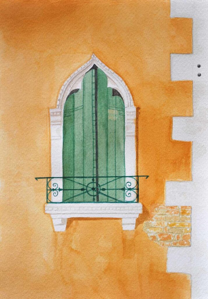 “Window” Postcard
