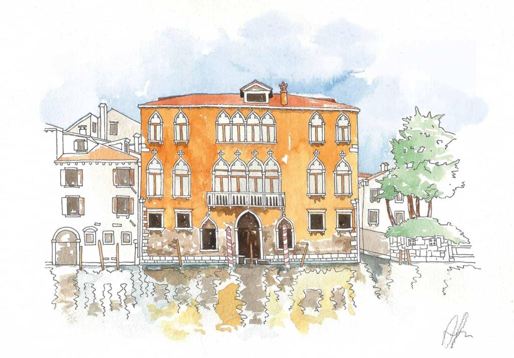 “Foscarini Giovanelli Palace” Postcard