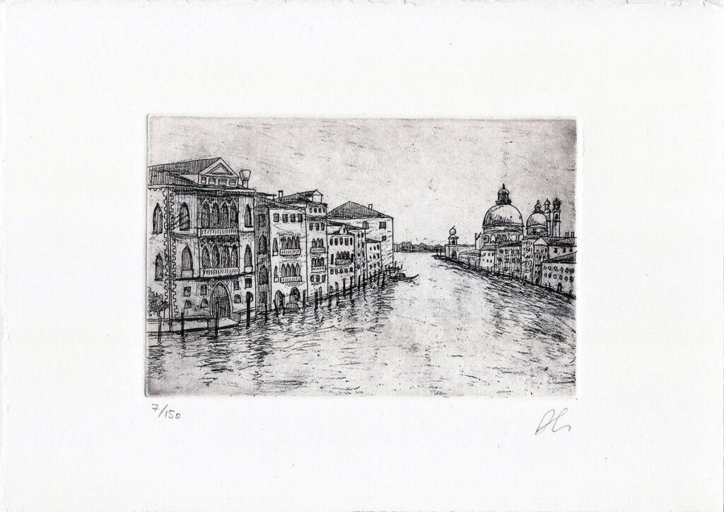 Grand Canal - View from the Accademia Bridge