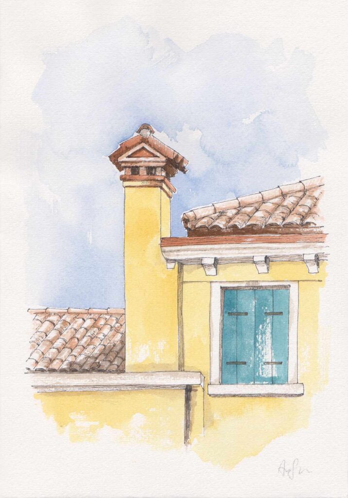 Venetian chimney 09