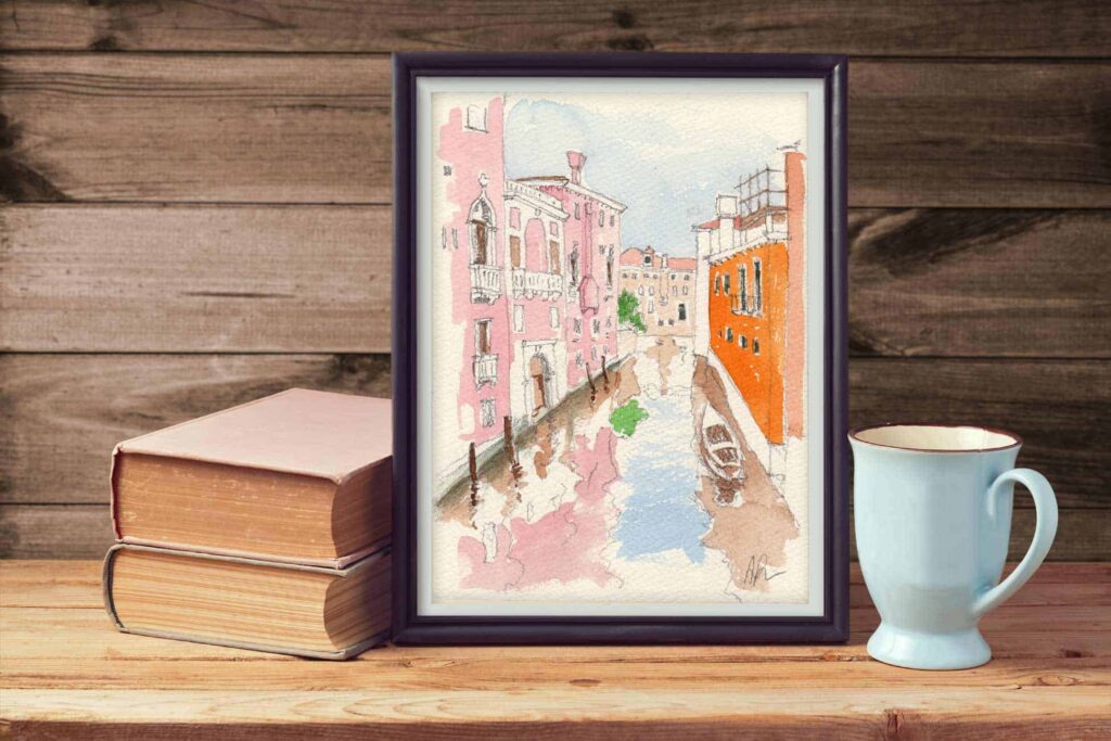 A Canal in Venice