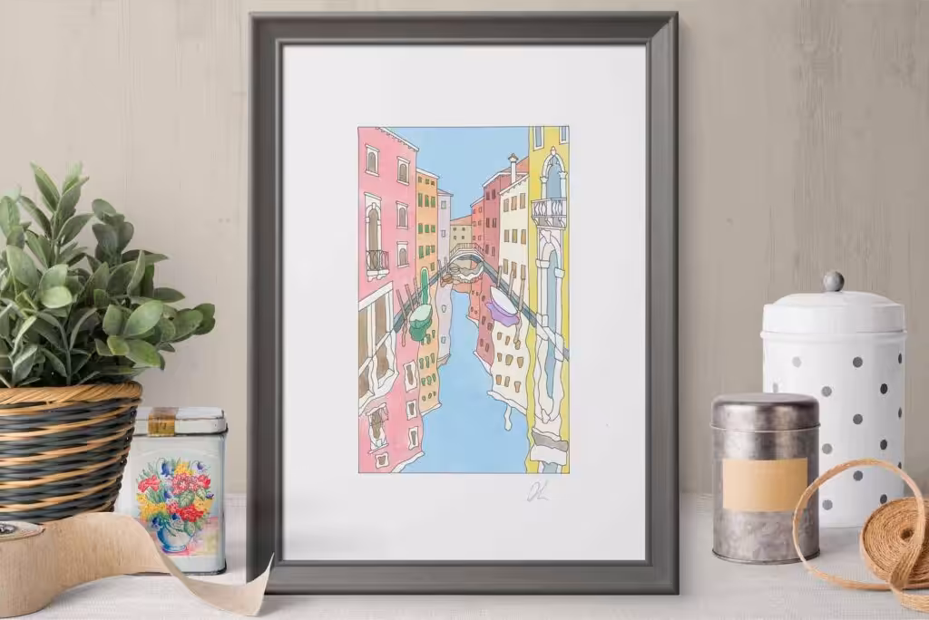 A canal in Venice – San Marco district