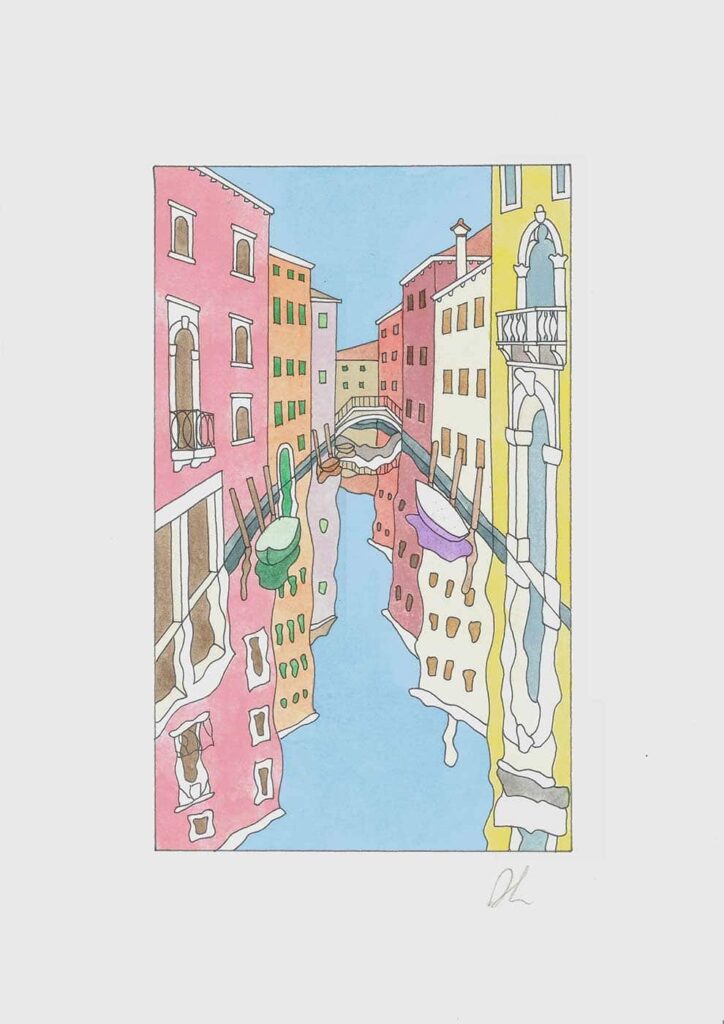 A canal in Venice – San Marco district