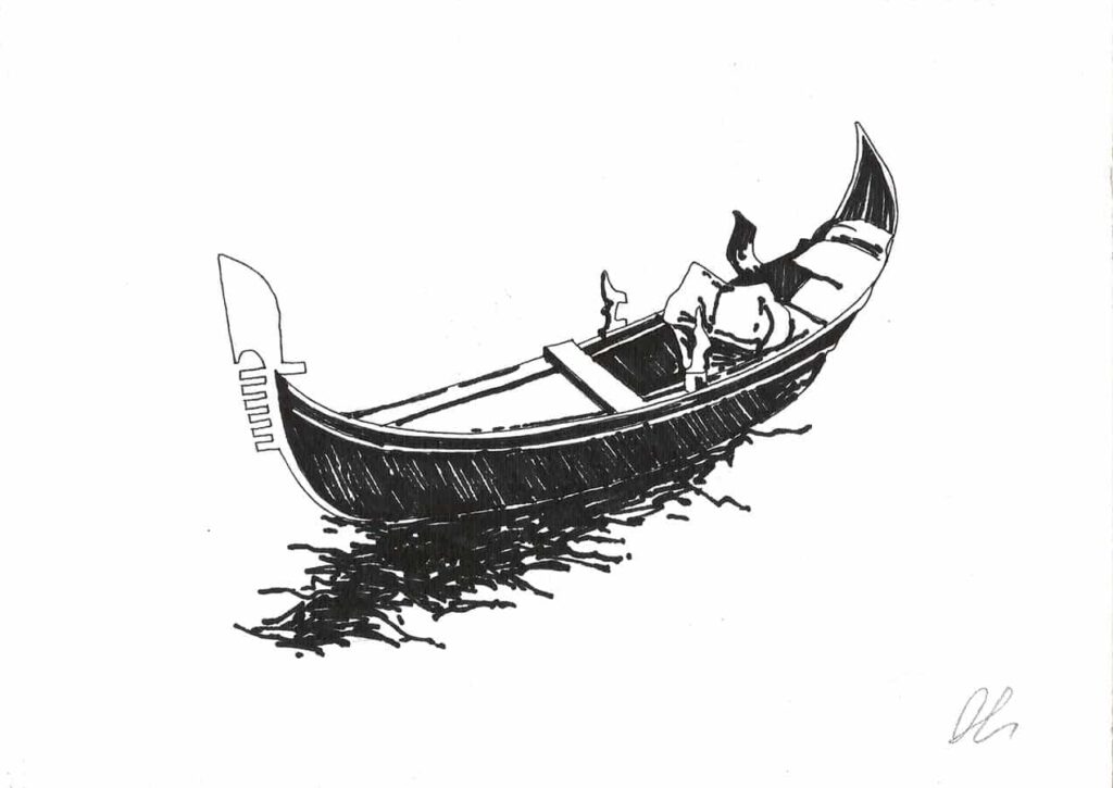 Gondola drawing