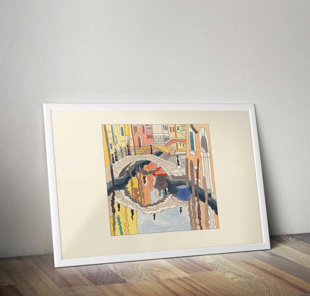 Canale e tre ponti