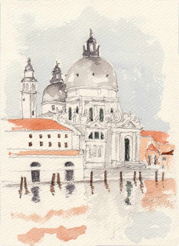 Salute Church – Watercolor